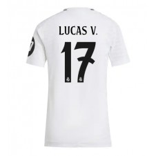Real Madrid Lucas Vazquez #17 Hemmatröja Dam 2024-25 Korta ärmar